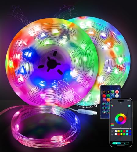 Color Changing LED Rope Lights - 33FT, 100 LED