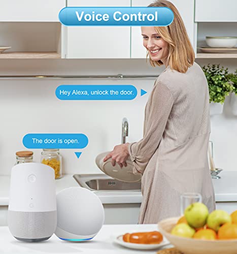 Veise G2 Gateway, Smart Lock WiFi Gateway, Paired with Smart Door Lock to Realize APP Remote Control, Compatible with DD Lock APP and TT Lock APP