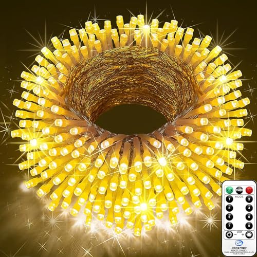 Warm White 1000 LED Outdoor String Lights
