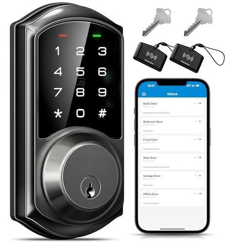 Veise Smart Deadbolt: Keyless Entry with App Control