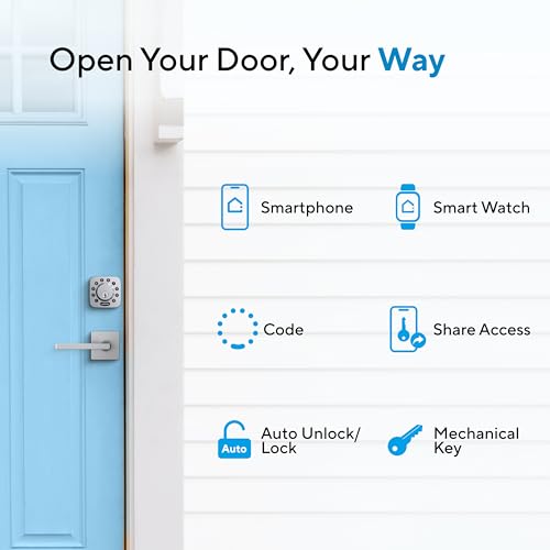 ULTRALOQ U-Bolt 5-in-1 Smart Door Lock