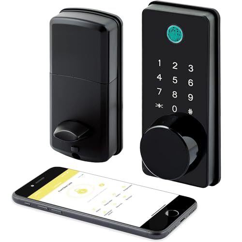 LOCKSTAR® Smart Keyless Door Lock with Multiple Entry Options