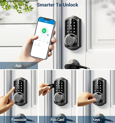 Veise Smart Deadbolt: Keyless Entry with App Control