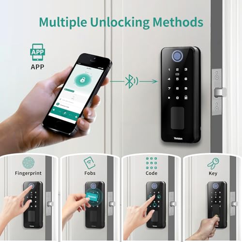 Smart Fingerprint Door Lock with App Control