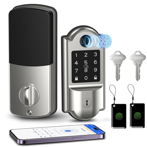 7-in-1 Smart Keyless Entry Fingerprint Door Lock