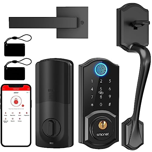 Keyless Bluetooth Smart Lock with Fingerprint Access