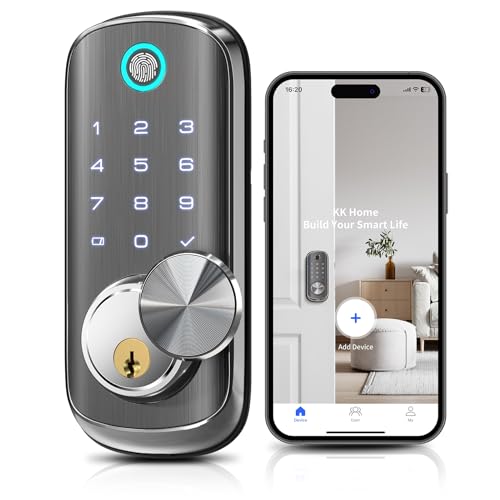 WiFi Smart Fingerprint Door Lock with Remote Control