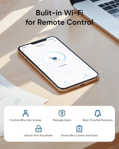 Eufy C33 Smart Fingerprint Door Lock System