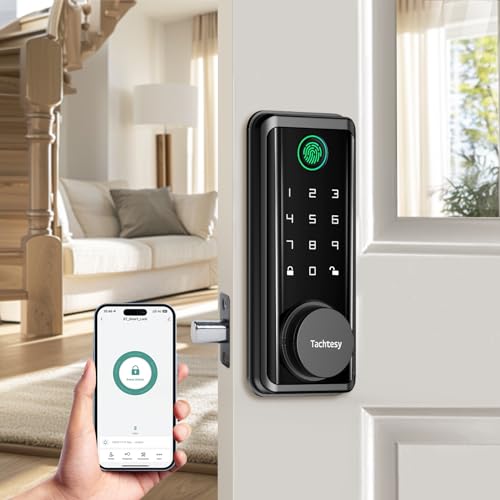 Keyless Smart Lock with Fingerprint and Code Access