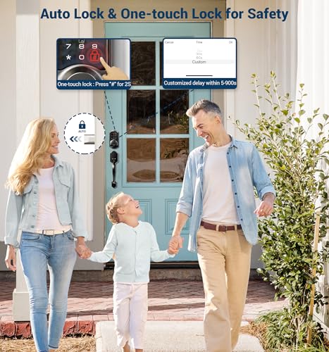 Veise Smart Deadbolt: Keyless Entry with App Control