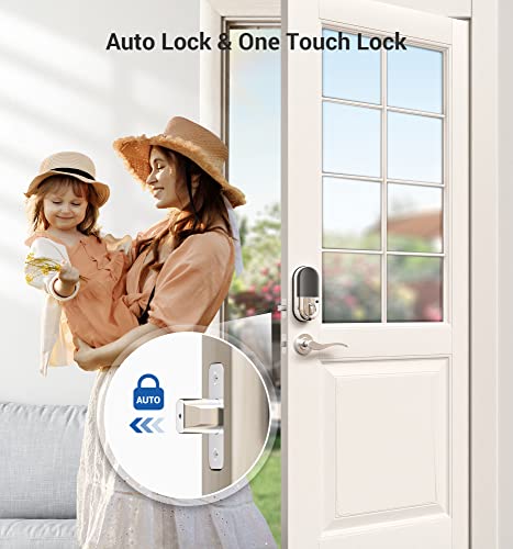 Veise Smart Fingerprint Door Lock - 7-in-1 Keyless Entry