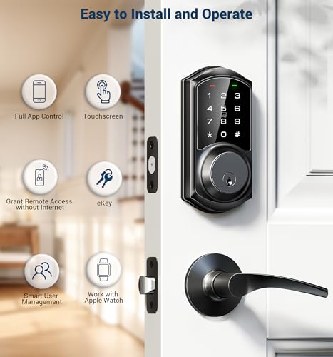 Veise Smart Deadbolt: Keyless Entry with App Control