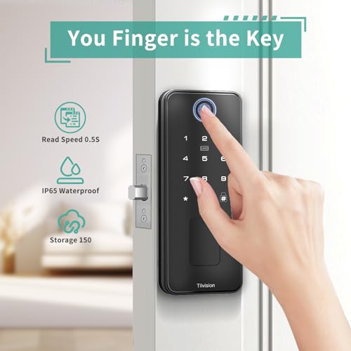 Smart Fingerprint Door Lock with App Control