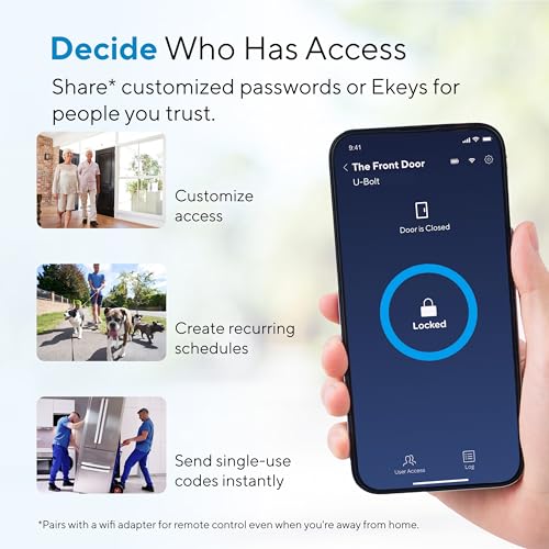ULTRALOQ U-Bolt 5-in-1 Smart Door Lock