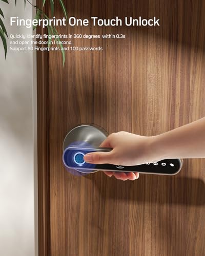 Smart Fingerprint Door Lock with Keyless Entry