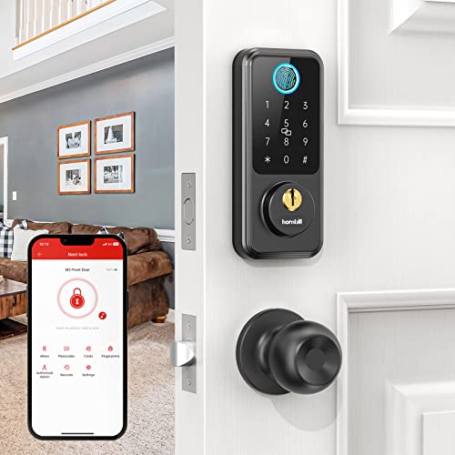 Smart Keyless Entry Deadbolt Lock with Handle