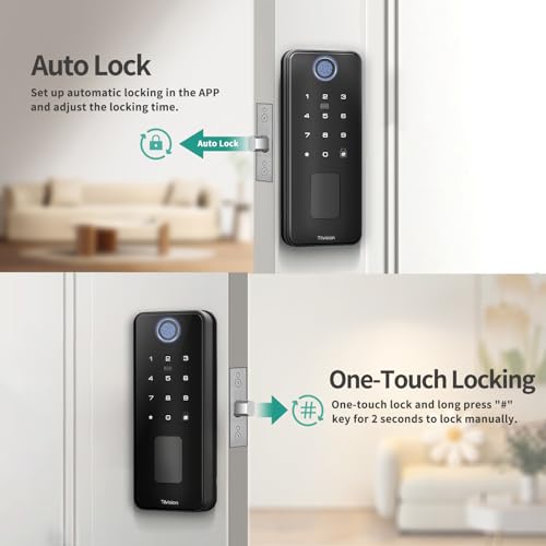Smart Fingerprint Door Lock with App Control