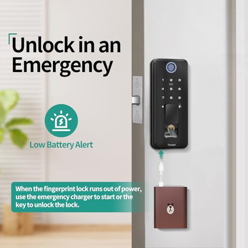 Smart Fingerprint Door Lock with App Control