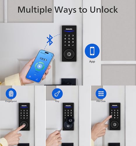 Philips Smart Bluetooth Fingerprint Keyless Door Lock