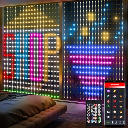 Smart Curtain Lights with APP & Remote Control
