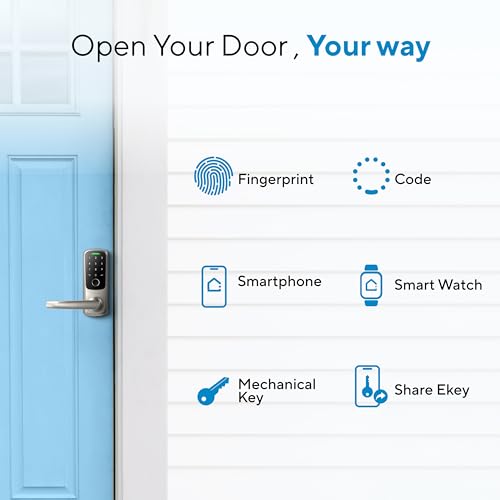 ULTRALOQ Latch 5 WiFi Smart Fingerprint Door Lock