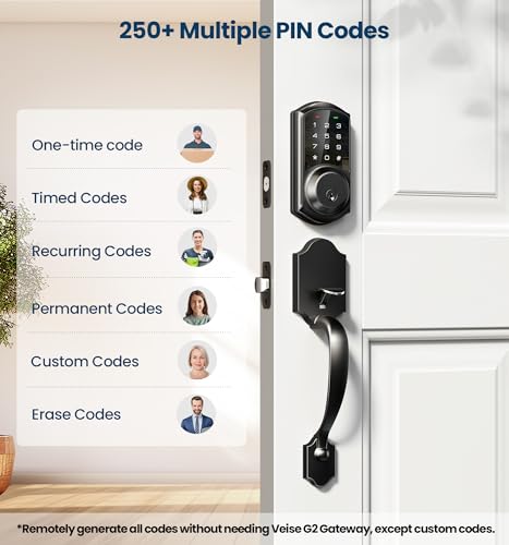 Veise Smart Keyless Front Door Lock Set