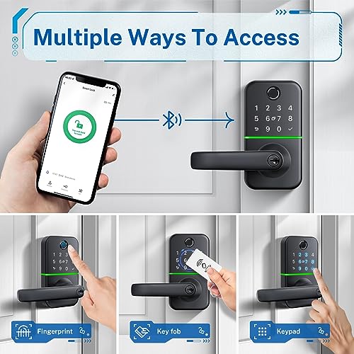 Smart Keypad Door Lock with Fingerprint Access