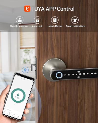 Smart Fingerprint Door Lock with Keyless Entry