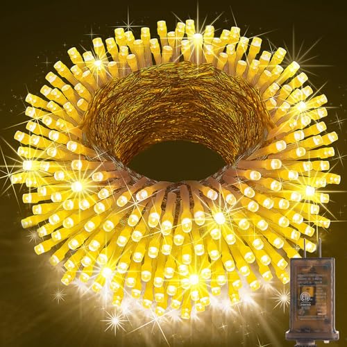 Warm White 1000 LED Outdoor String Lights