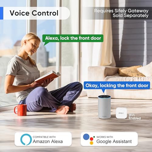 Smart Fingerprint Deadbolt Lock with Keypad Access