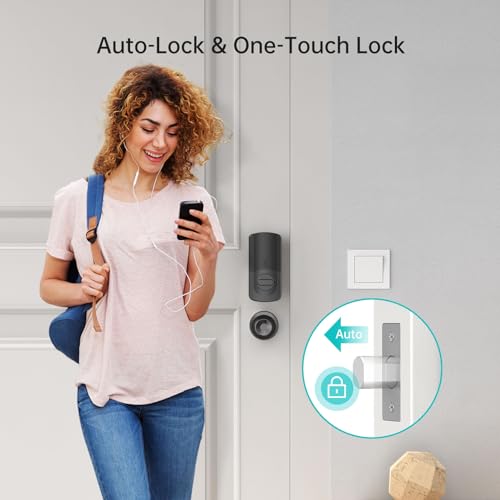 Smart Keyless Entry Deadbolt Lock with Handle