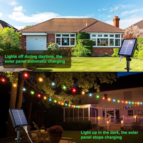 Electight Solar Smart Fairy String Lights 49FT