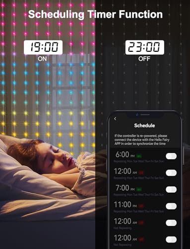 Smart Curtain Lights with APP & Remote Control