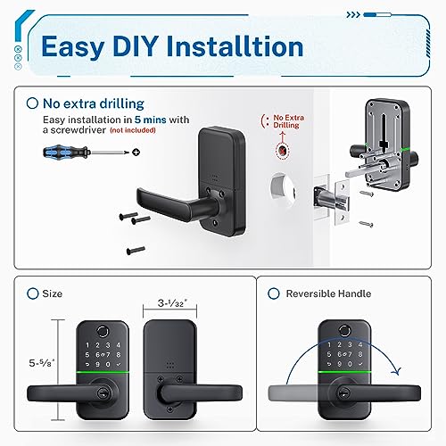 Smart Keypad Door Lock with Fingerprint Access