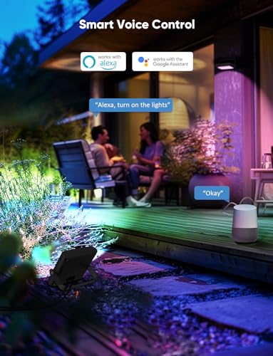 APPECK RGB Smart LED Flood Light with App Control