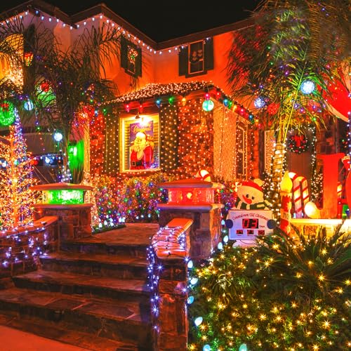Warm White 1000 LED Outdoor String Lights