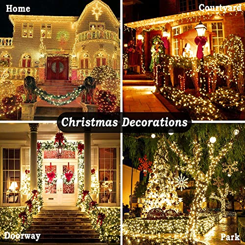 Warm White 1000 LED Outdoor String Lights