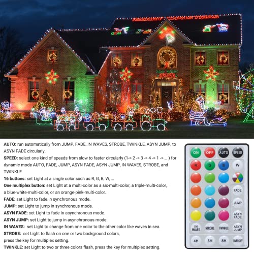 200 LED 66ft RGB Mini Lights for Home Decor