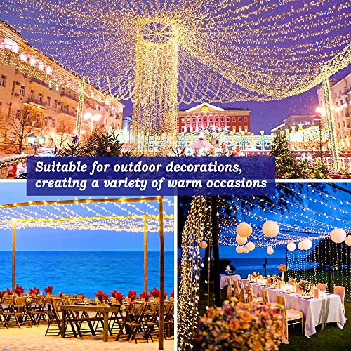 Warm White 1000 LED Outdoor String Lights