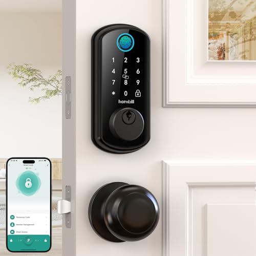Hornbill WiFi Smart Keyless Door Lock Set