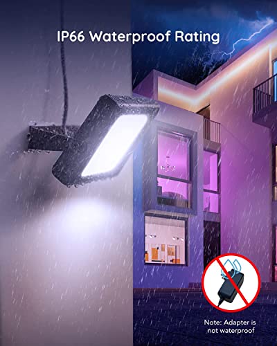 Govee Smart RGBIC Outdoor Flood Lights, 6 Pack