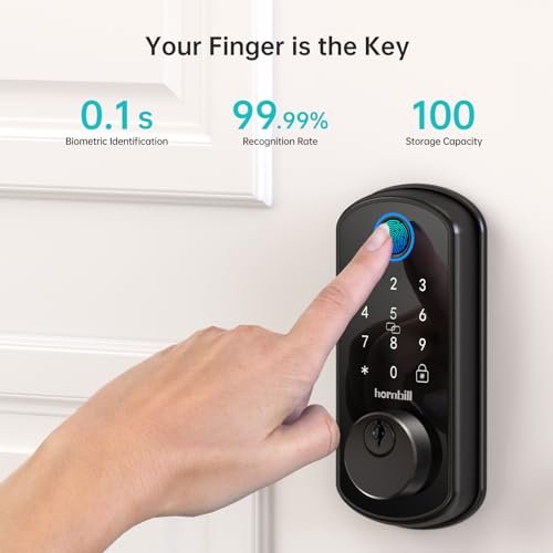 Hornbill WiFi Smart Keyless Door Lock Set