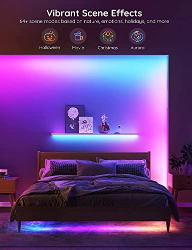 Govee 65.6ft Smart RGBIC LED Strip Lights