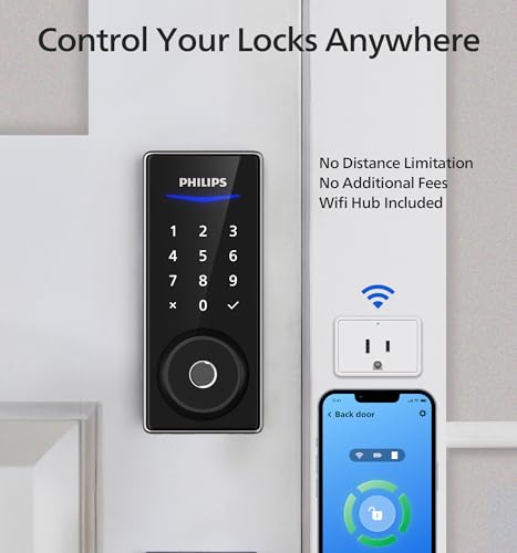 Philips Smart Wi-Fi Keyless Entry Door Lock