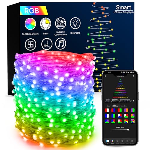 Brizled 66FT RGB Smart Fairy String Lights