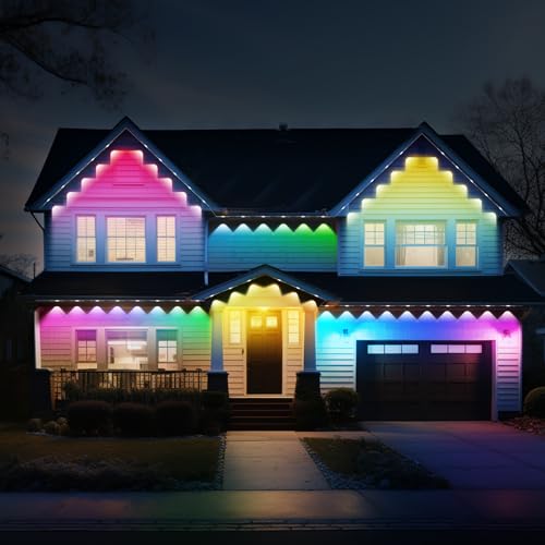 Smart Waterproof LED Outdoor String Lights 25ft