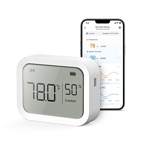 LEVOIT Smart Thermometer & Humidity Sensor with App