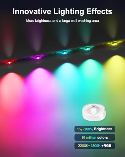 100ft Smart RGBIC Outdoor Permanent Lights System