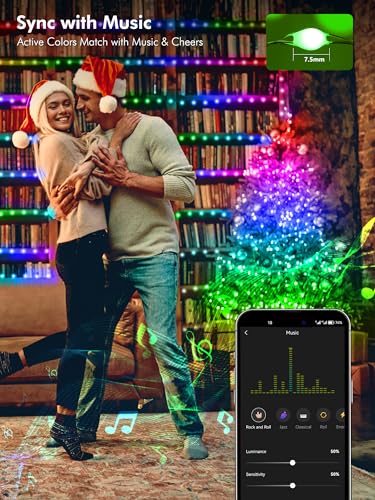 Brizled 66FT RGB Smart Fairy String Lights