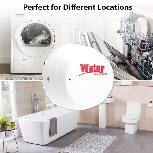 Tuya-Compatible Water Leak Detector Alarm Device